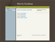 Tablet Screenshot of marvingoodman.com